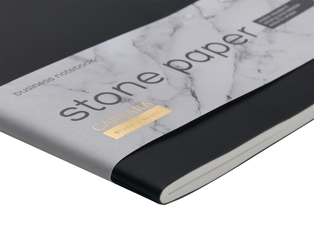 Тетрадь с каменной бумагой А5 Carrara