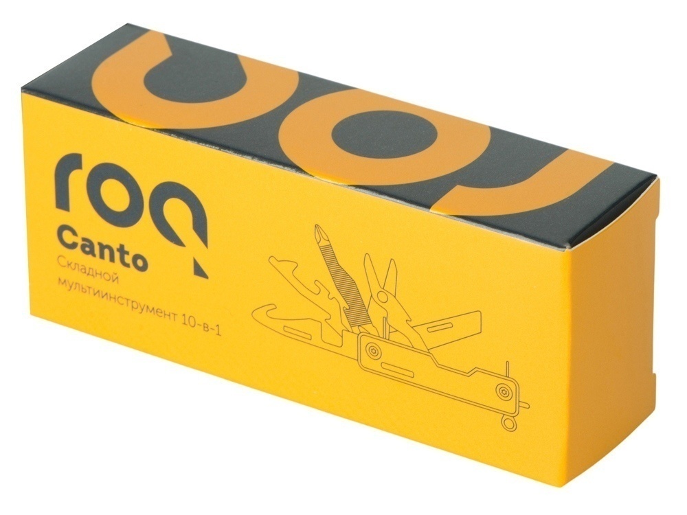 Компактный складной мультитул 10-в-1 Canto с фиксатором