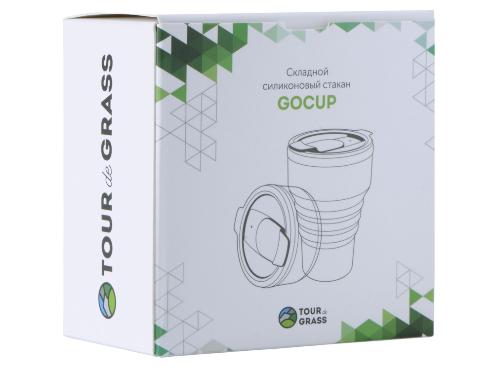 Силиконовый складной стакан GoCup