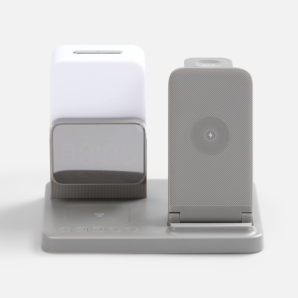 Зарядная станция с электронными часами и подсветкой Large Charge ver.3