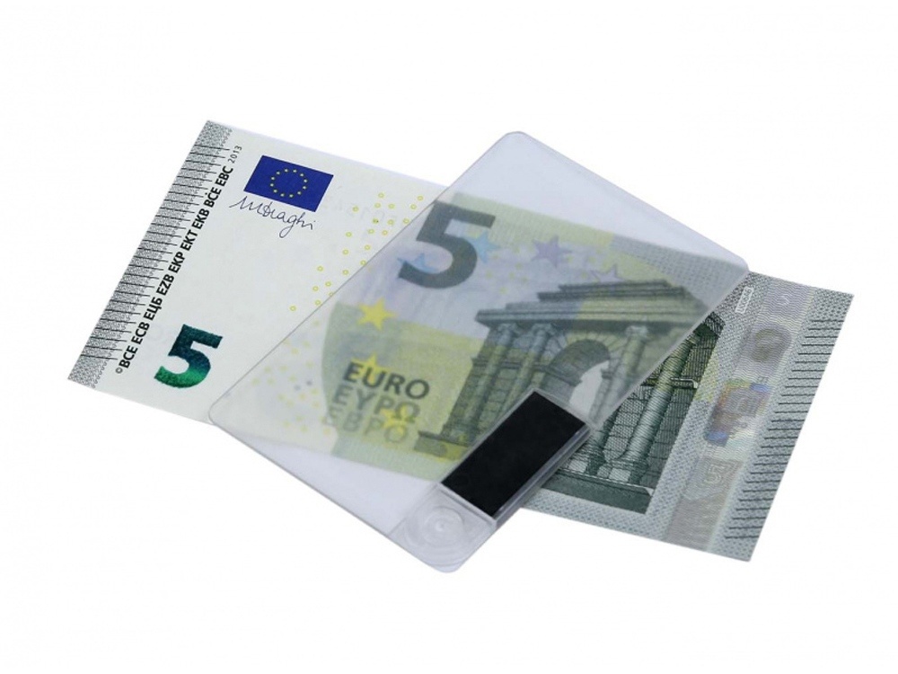 Флеш-накопитель USB 2.0 на 64 Гб, оформленный в виде прозрачной пластиковой карты