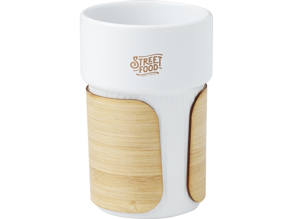 Стакан Fika с бамбуковым чехлом