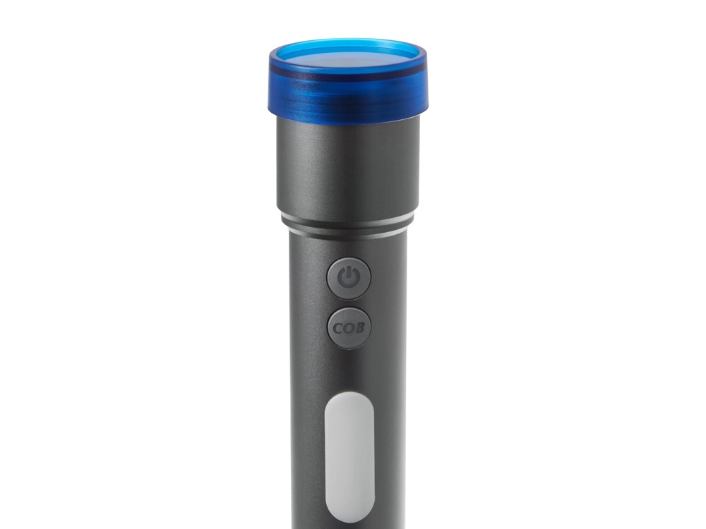 Фонарь аккумуляторный с регулируемым фокусом Vortez, 9 режимов, 650 Лм