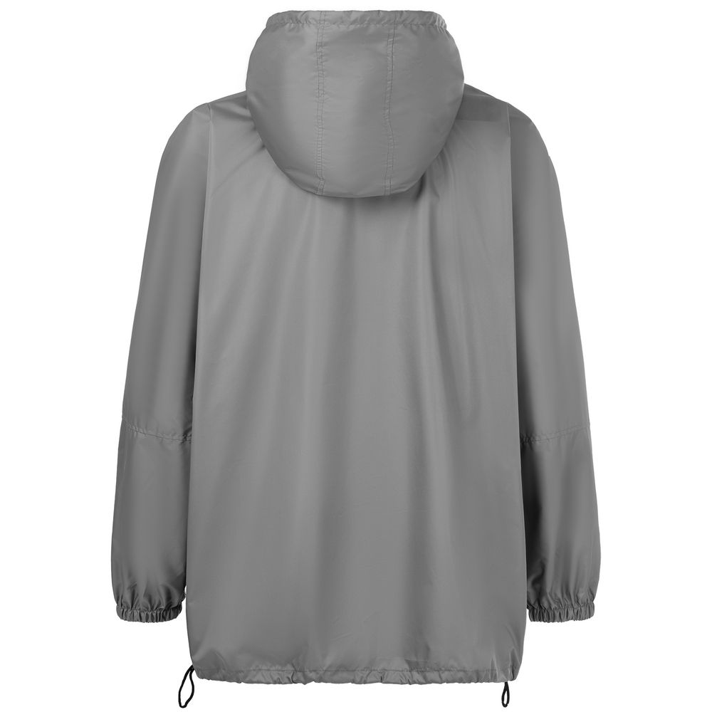 Дождевик-анорак Hard Work, укороченный, черный