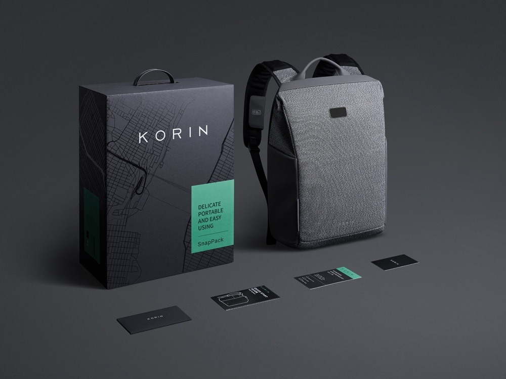 Водостойкий антикражный рюкзак SnapPack для ноутбука 16