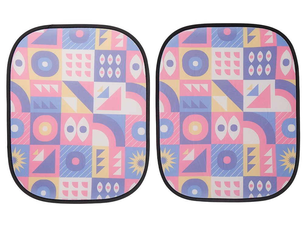 Комплект из 2-х автомобильных солнцезащитных экранов с возможностью полноцветной печати