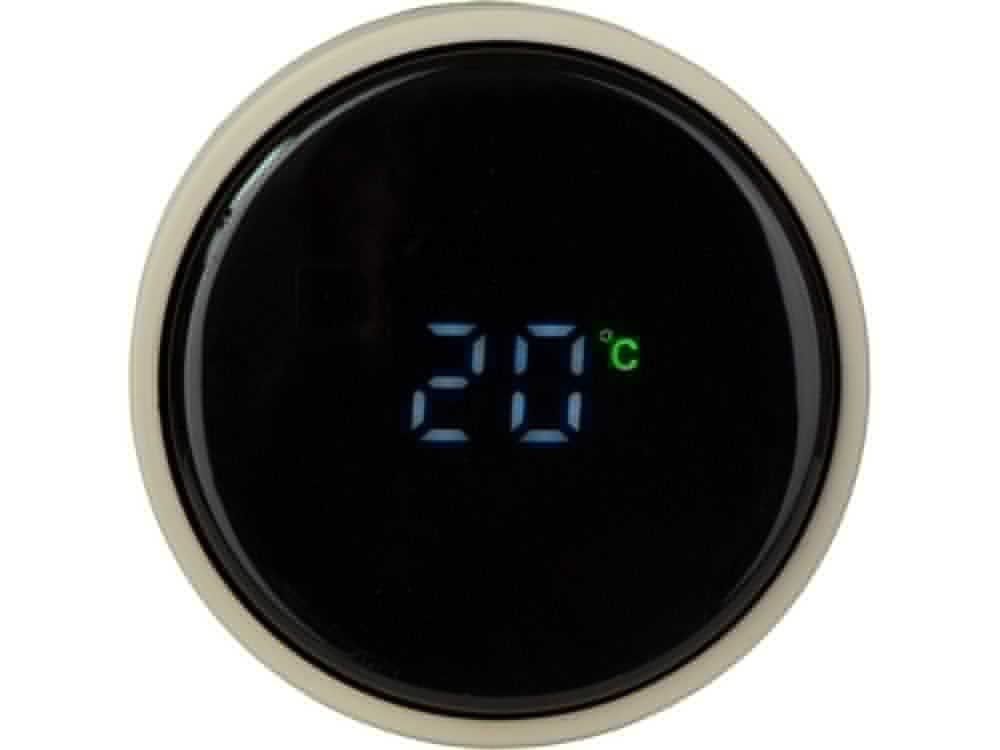 Вакуумный термос Module X с индикатором температуры и медной изоляцией, 500 мл, крафтовый тубус