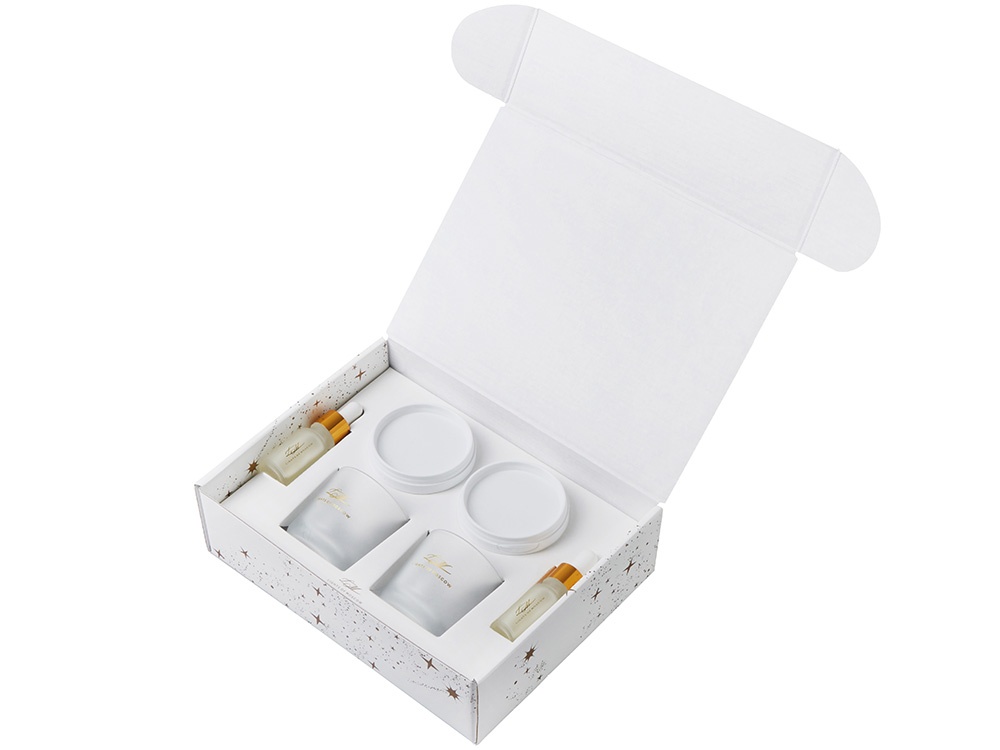 Набор для создания 2-х ароматических свечей: амбра и табак/маракуйя, сандал и пачули