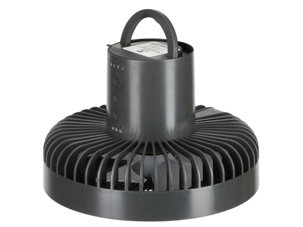 Портативный вентилятор с фонарем Jon