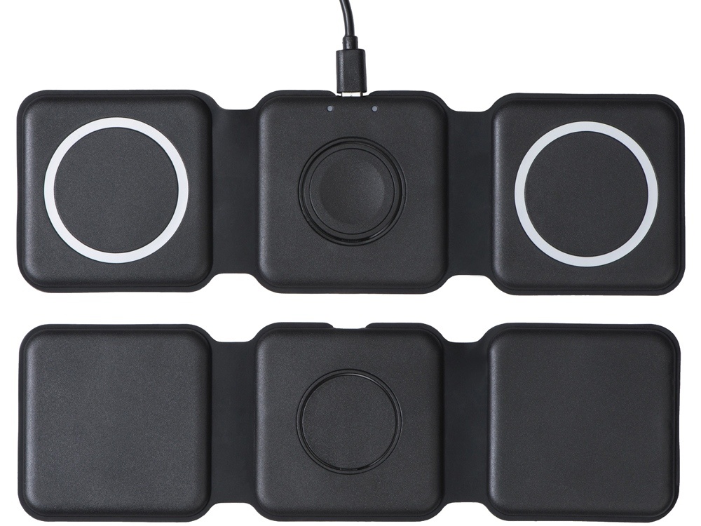 Беспроводное зарядное устройство 3-в-1 Road, 15 Вт