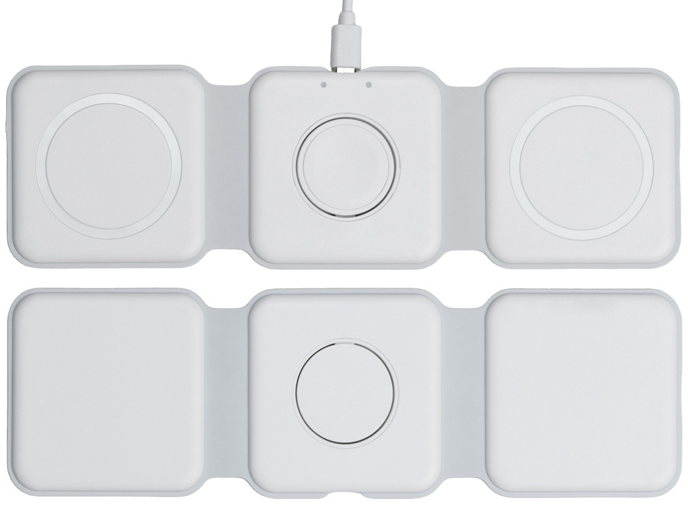 Беспроводное зарядное устройство 3-в-1 Road, 15 Вт