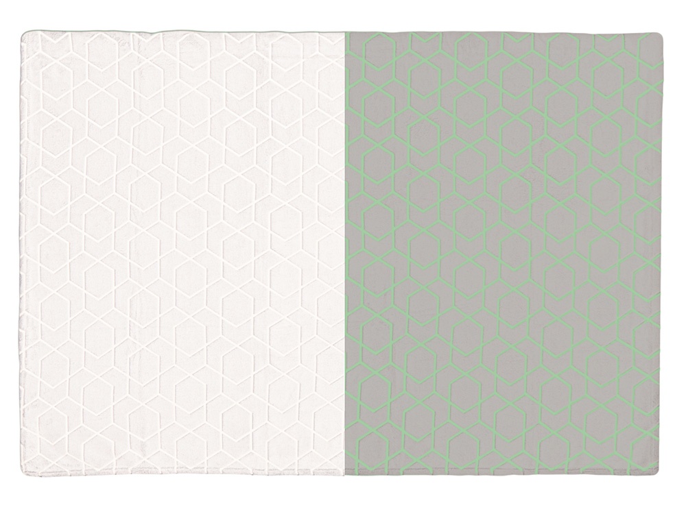 Светящийся в темноте плед Lattice