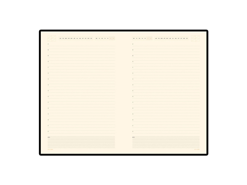 Ежедневник недатированный А5 Monaco