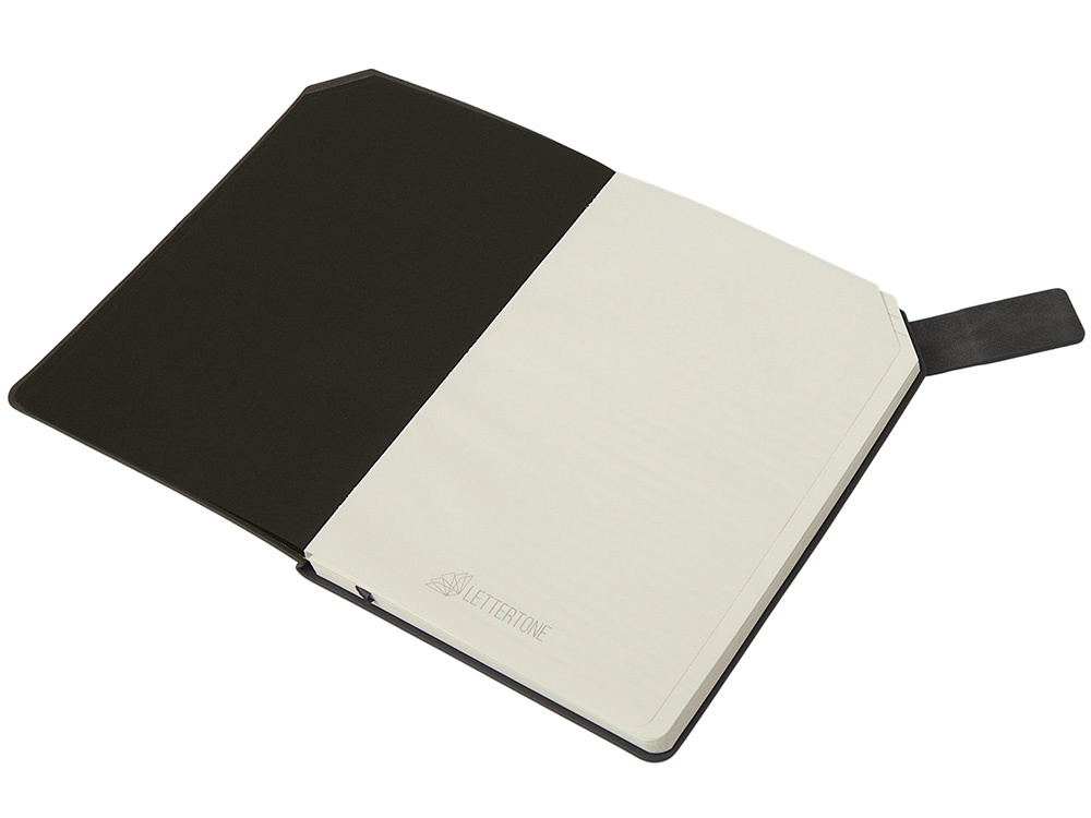 Блокнот А5 с магнитным клапаном в гибкой обложке Chaplin