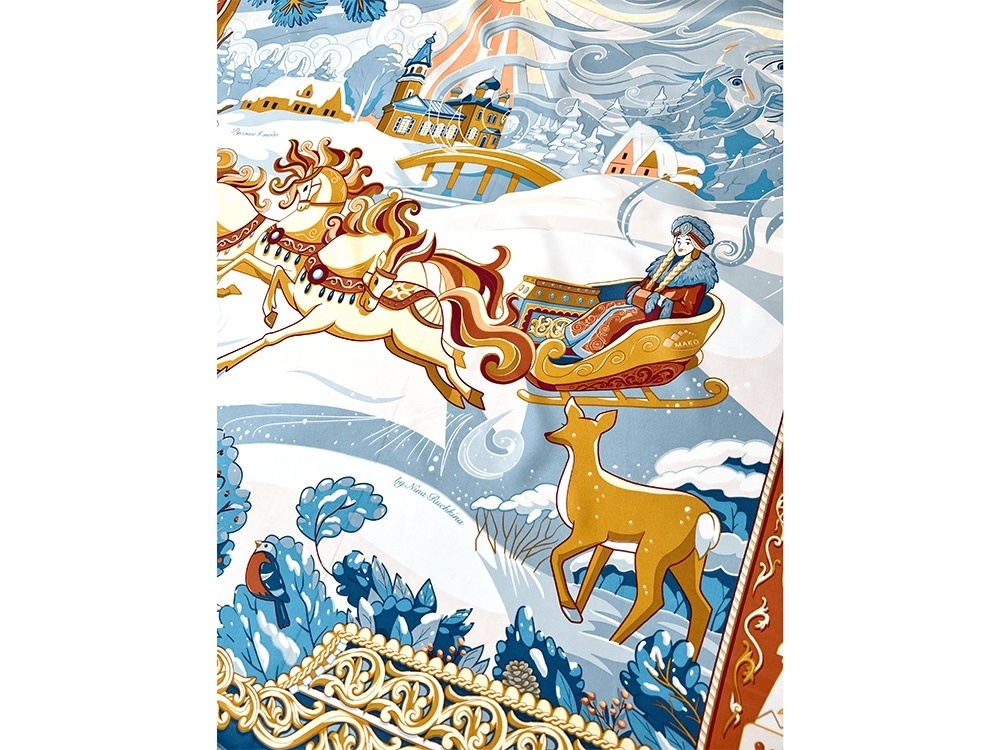 Платок Русская зима