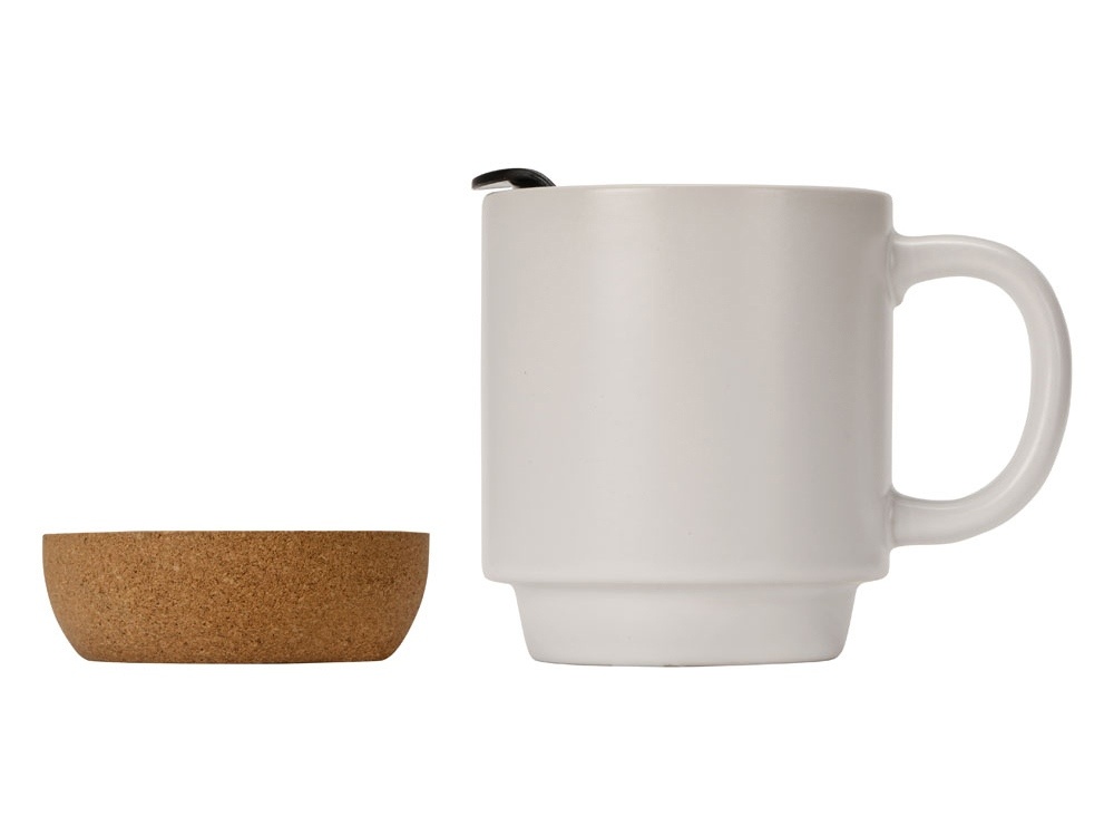 Кружка с пробковым дном и крышкой Denpasar