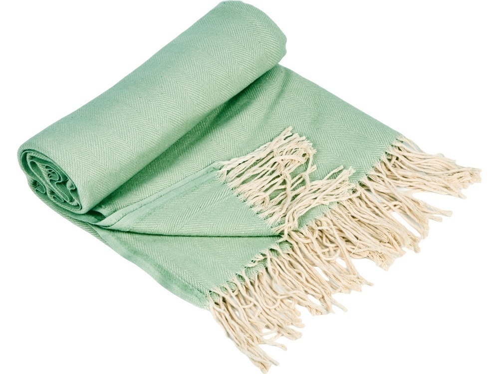 Плед Ёлочка из натурального хлопка