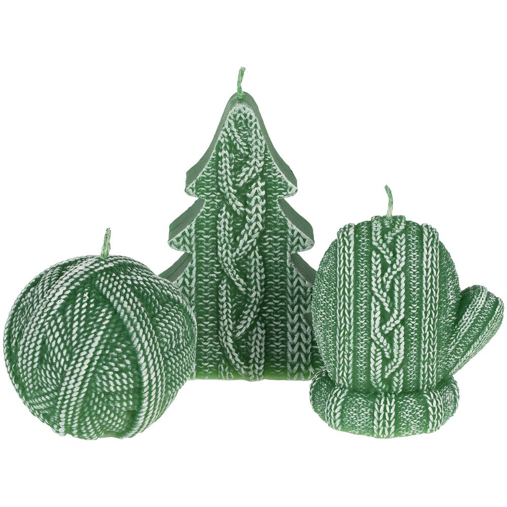 Свеча Kniteam, елка