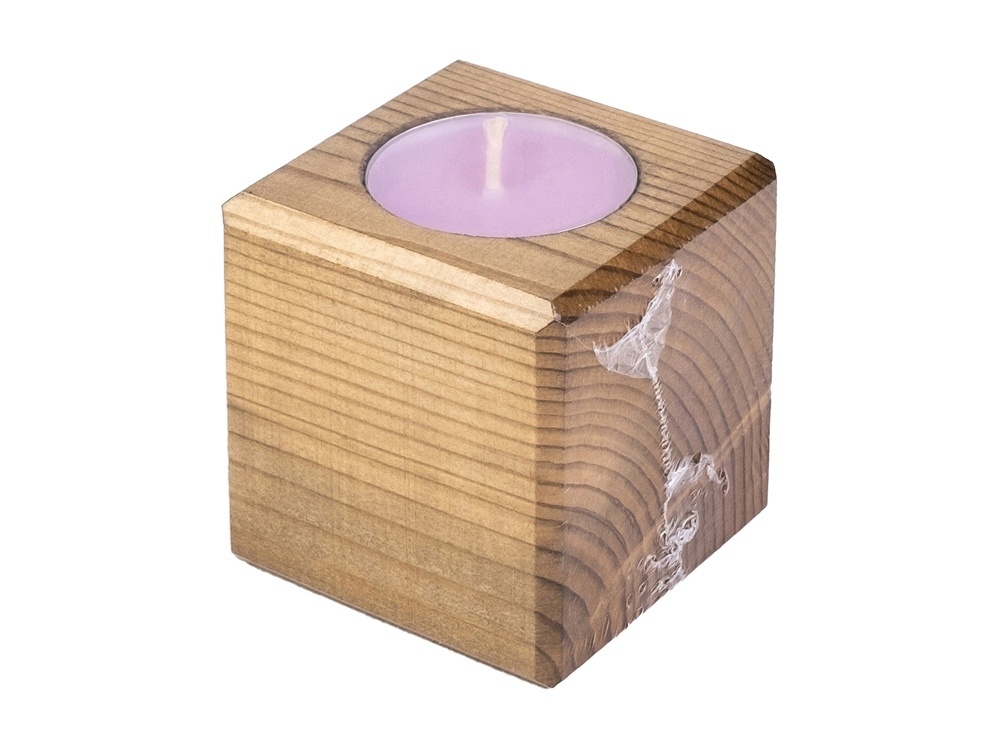 Свеча в декоративном подсвечнике Роза