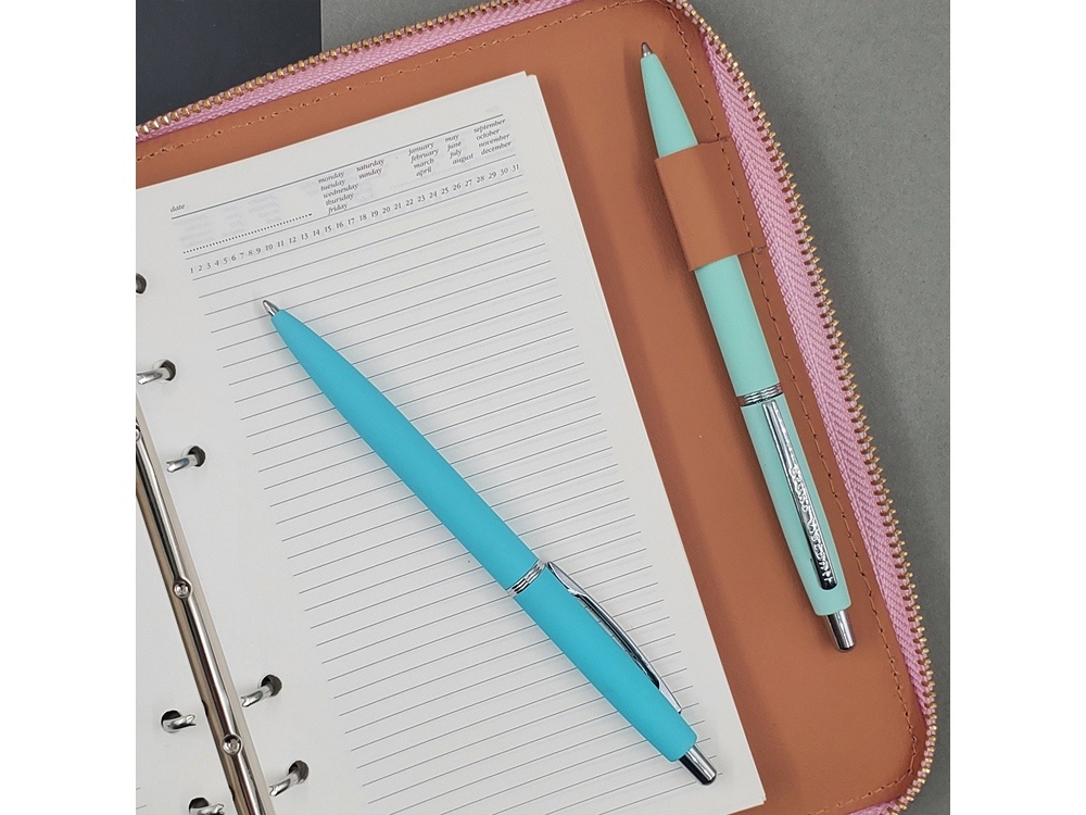 Ручка металлическая шариковая San Remo, софт-тач