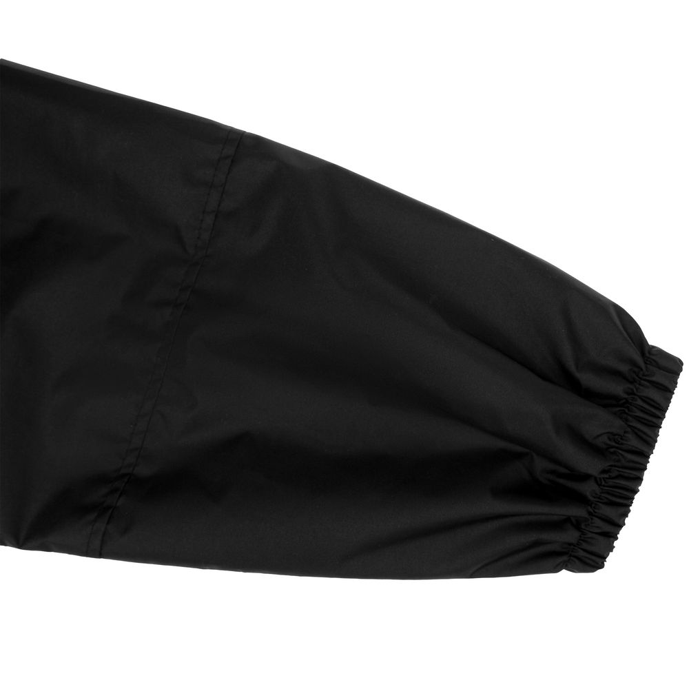 Дождевик-анорак Hard Work, укороченный, черный