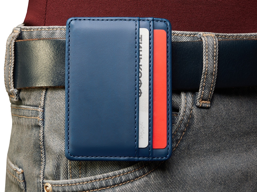 Картхолдер для двух карт и наличных денег с зажимом Crave