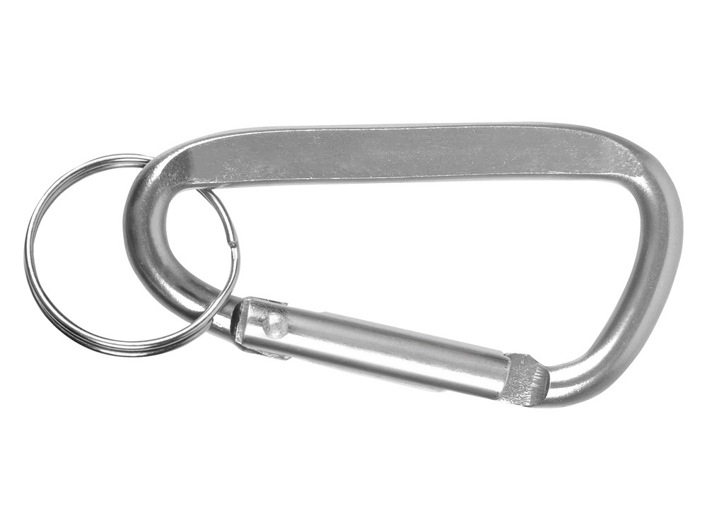 Брелок-карабин из переработанного алюминия Alumina