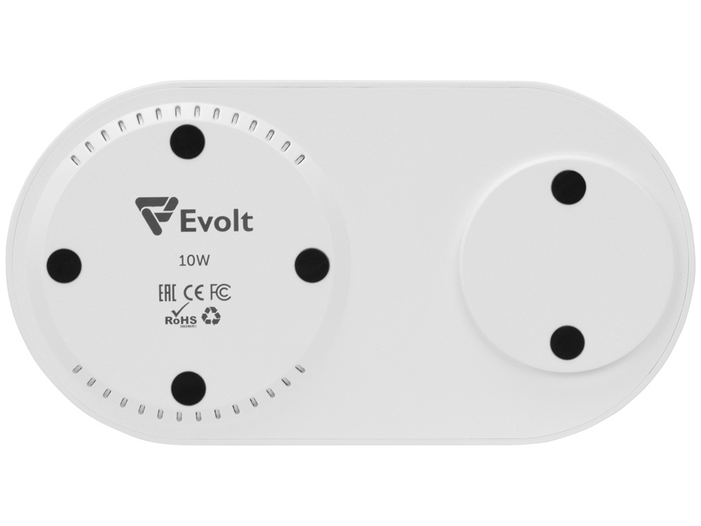 Настольный светильник с беспроводной зарядкой Flamp