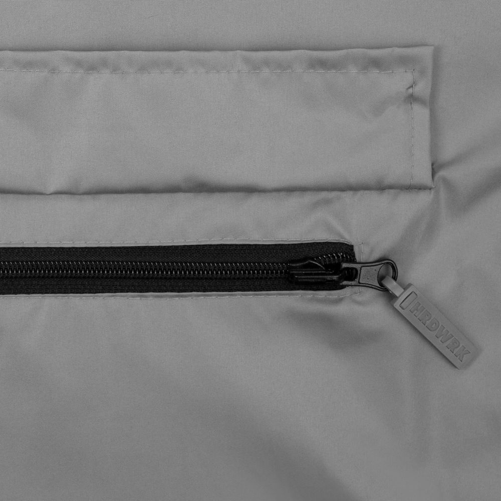 Дождевик-анорак Hard Work, укороченный, черный