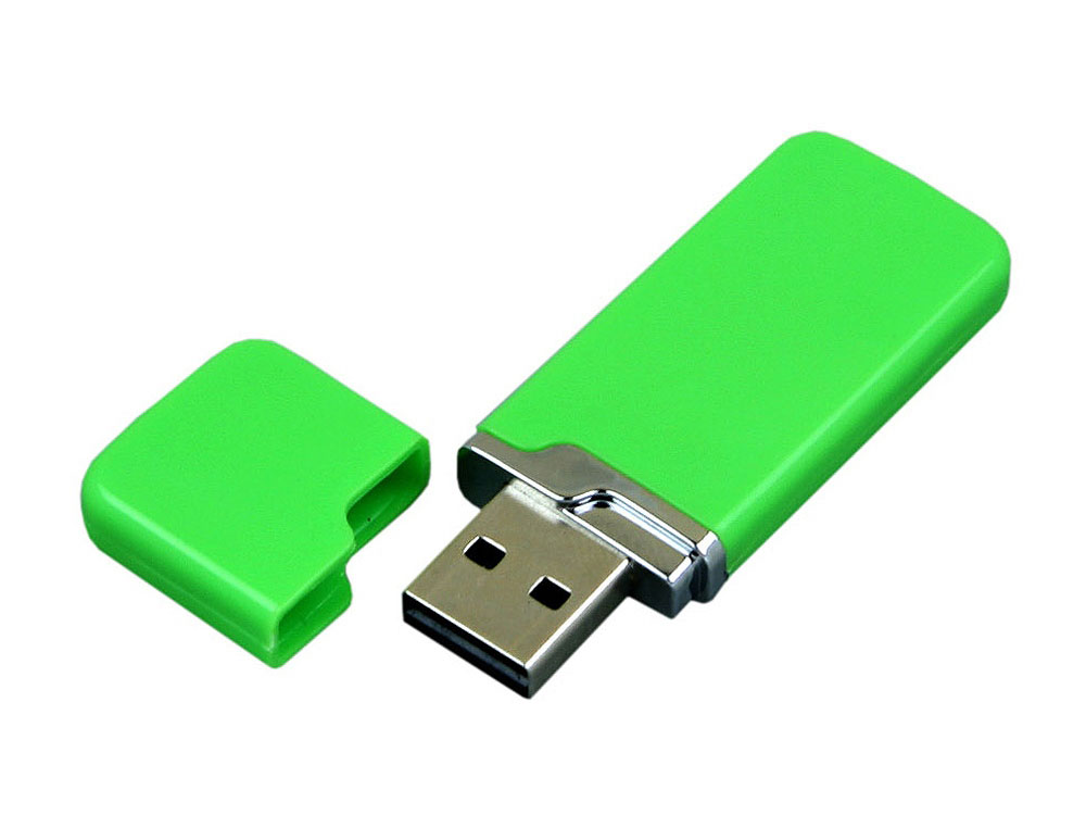 Флеш-накопитель USB 2.0 объемом 8 ГБ с уникальным колпачком
