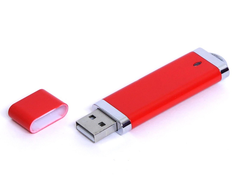 Промо-флешка USB 3.0 на 128 Гб в классическом прямоугольном дизайне