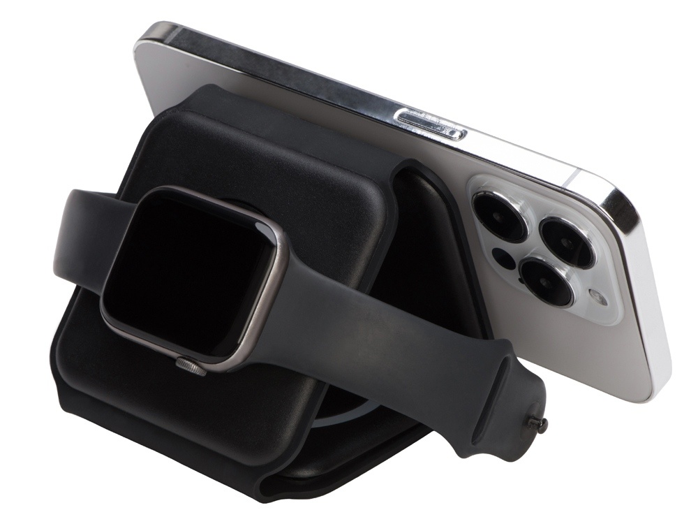 Беспроводное зарядное устройство 3-в-1 Road, 15 Вт