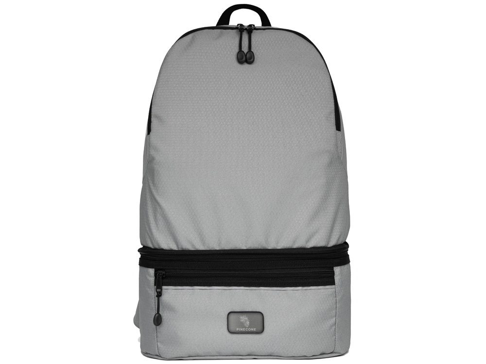 Рюкзак-трансформер 2-в-1 Athletica водостойкий с поясной сумкой из переработанного пластика