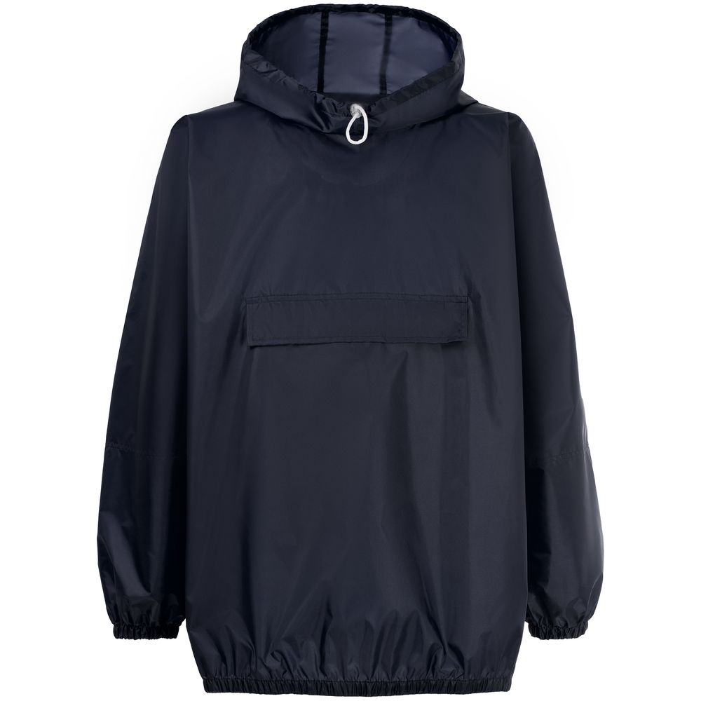 Дождевик-анорак Alatau, укороченный, синий