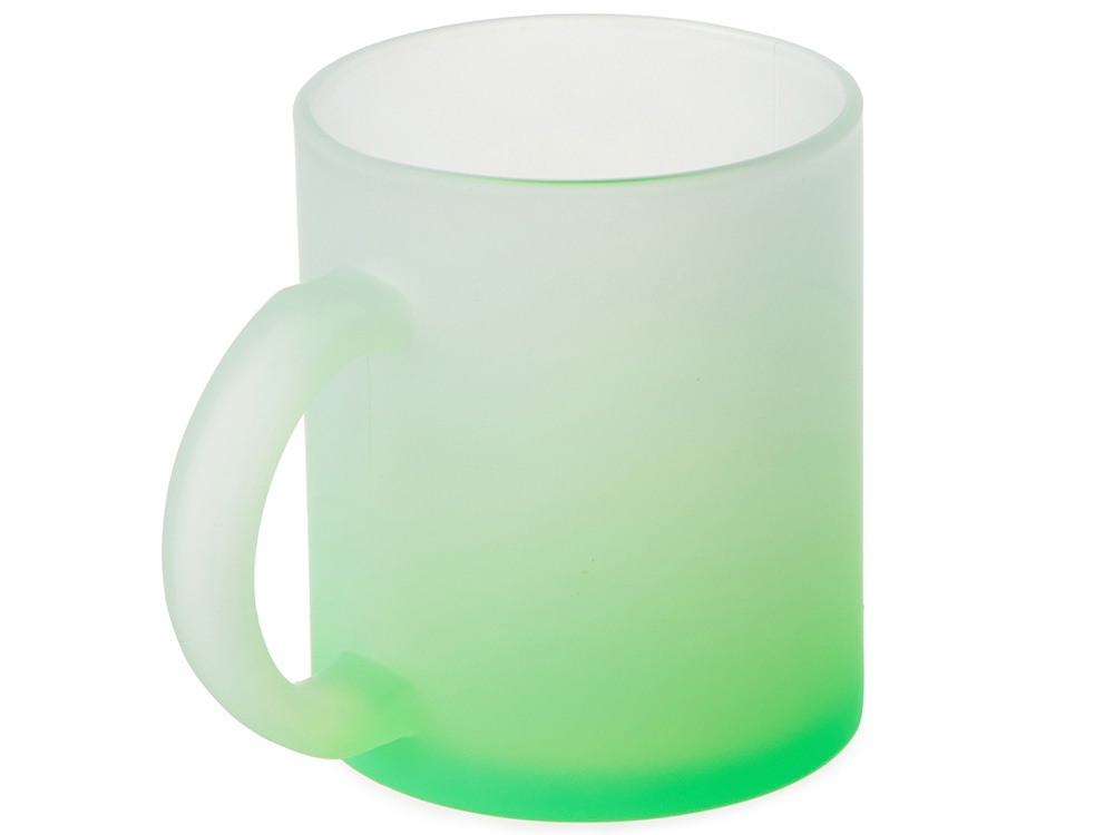 Стеклянная матовая кружка с градиентом для сублимации Омбре