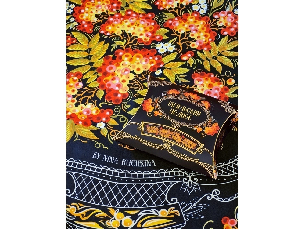 Платок Тагильский поднос