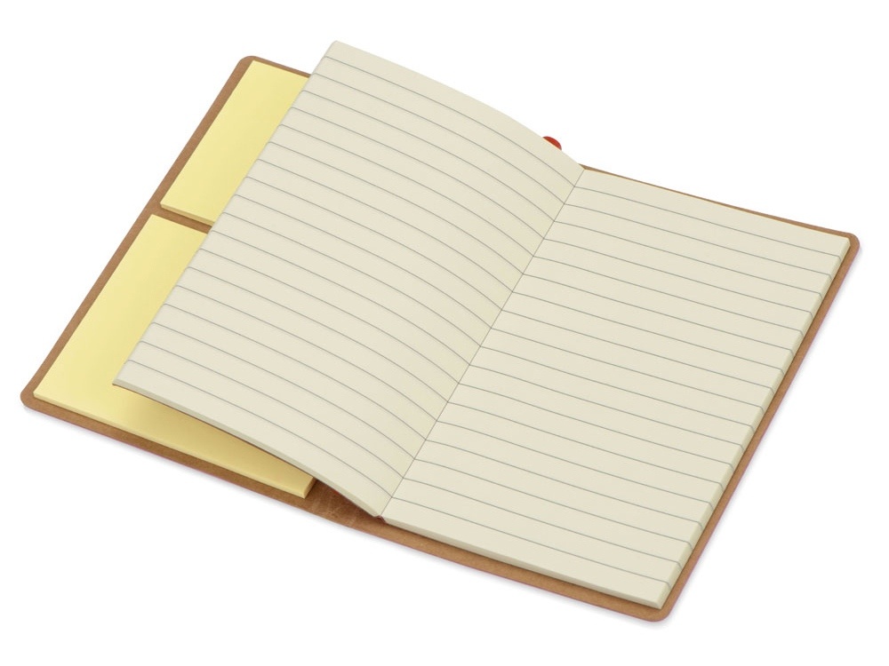 Блокнот А6 Write and stick с ручкой и набором стикеров