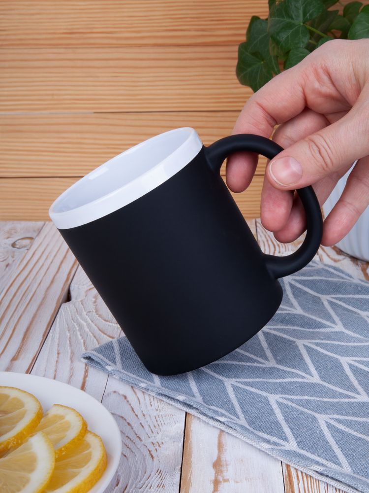 Кружка StopSpot с покрытием софт-тач