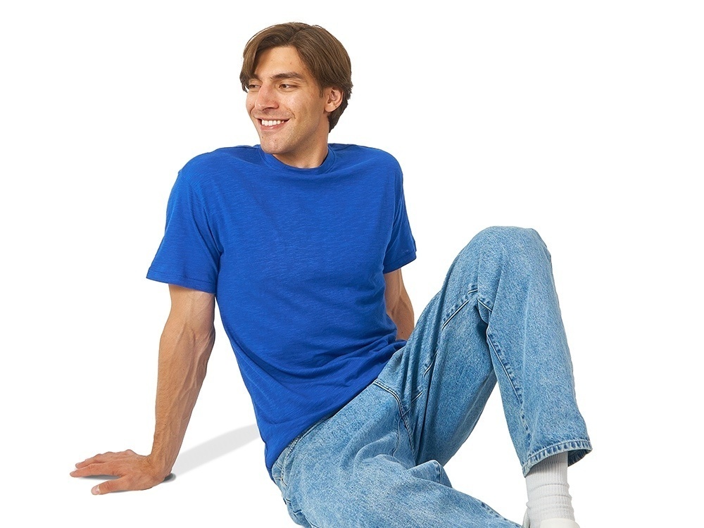 Футболка из текстурного джерси Portofino, унисекс