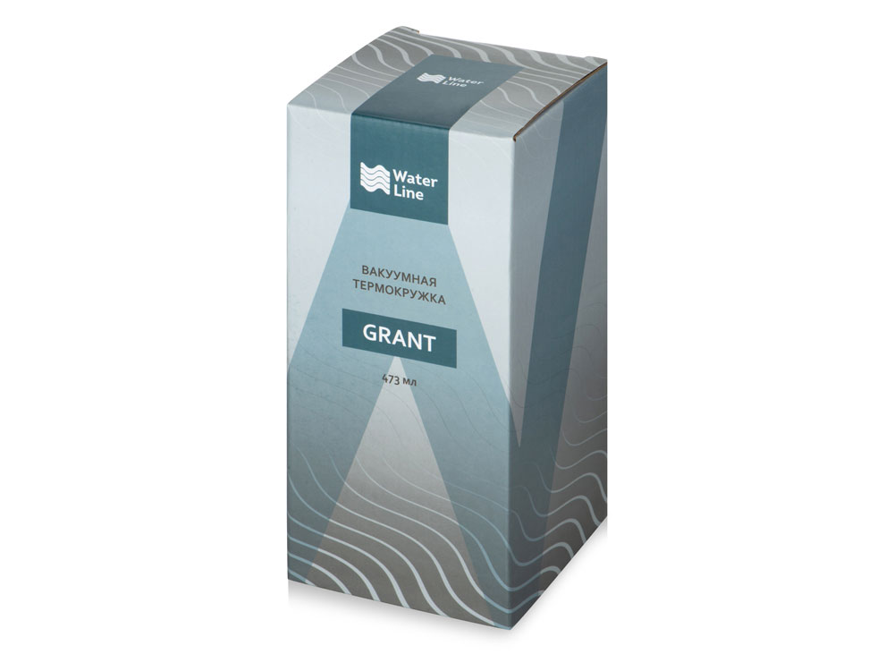 Вакуумная термокружка Grant, soft-touch