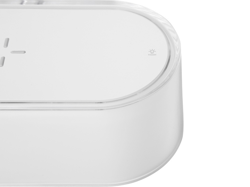 Ночник с беспроводной зарядкой и RGB подсветкой Miracle, 15 Вт