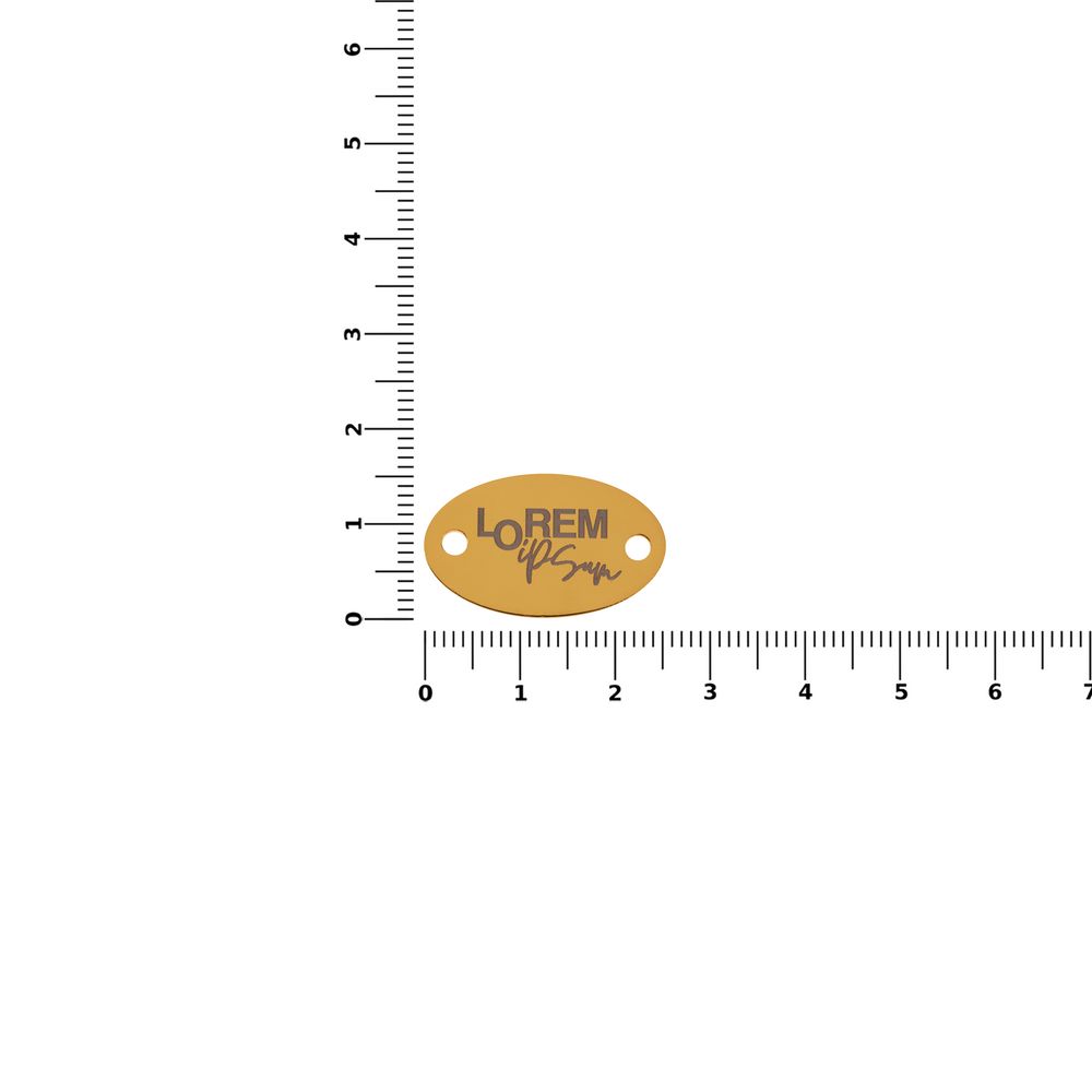 Шильдик металлический Alfa Oval