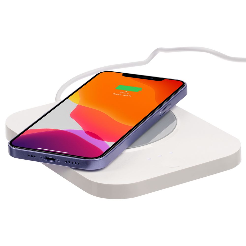 Кружка с подогревом и беспроводной зарядкой dualBase plus